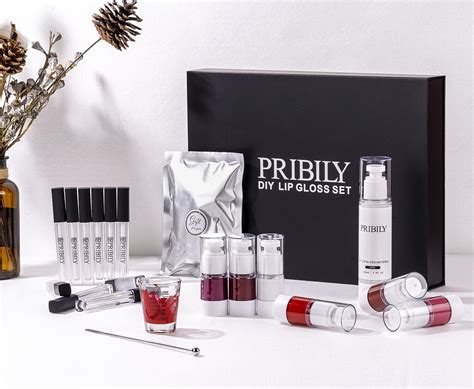 DIY Lip Gloss Set Make Your Own Lip Gloss | Pribilycosmetics