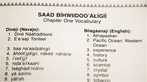 Navajo Language