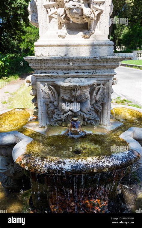 Fountain statue villa borghese hi-res stock photography and images - Alamy