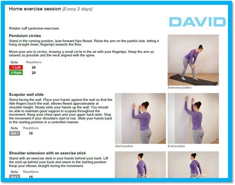 Shoulder Injury Advice Exercises — Chelsea And Westminster Hospital NHS ...