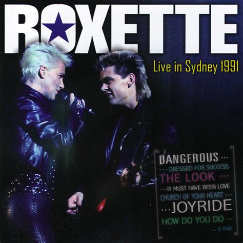 Roxette - Live In Sydney 1991 (2013, CD) | Discogs