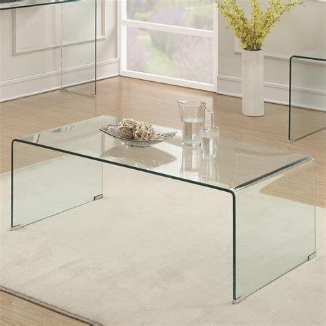 Coaster 70532 Clear Acrylic Coffee Table | Value City Furniture | Cocktail/Coffee Tables