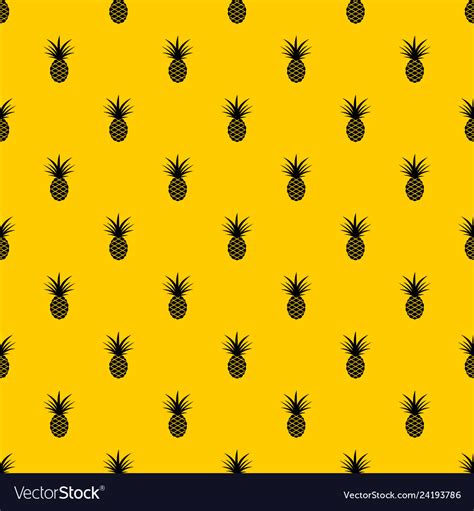 Pineapple pattern Royalty Free Vector Image - VectorStock