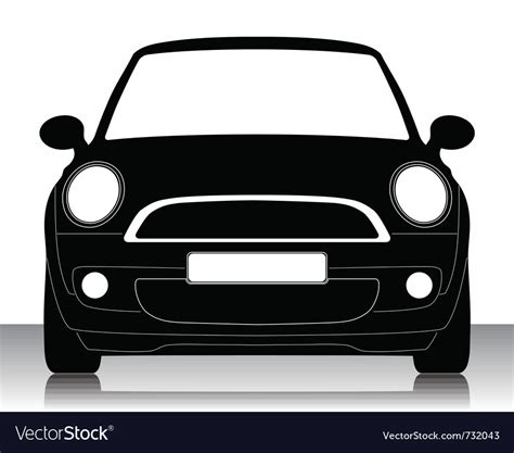 Car silhouette Royalty Free Vector Image - VectorStock