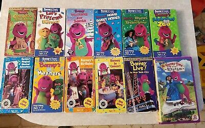 BARNEY VHS VINTAGE Lot of 12 Tapes £53.32 - PicClick UK