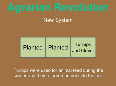 PPT - Agrarian and Industrial Revolution PowerPoint Presentation, free ...