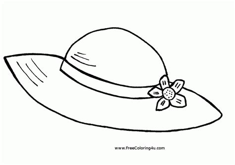 Top Hat Coloring Page - Coloring Home