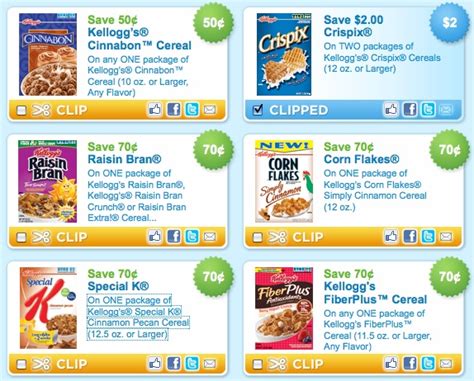 Lots of New Kellogg's Cereal Coupons + More