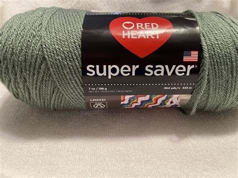 Red Heart Super Saver Yarn - Etsy