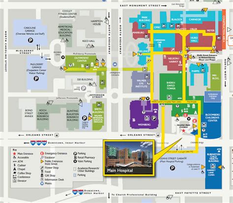 Johns Hopkins University Campus Map - Map