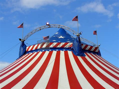 American circus big top tent by speedfighter Vectors & Illustrations ...