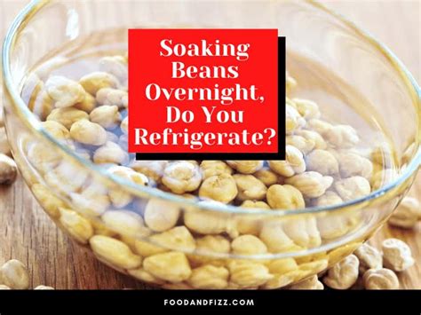 Soaking Beans Overnight - Do You Refrigerate? [Solved]