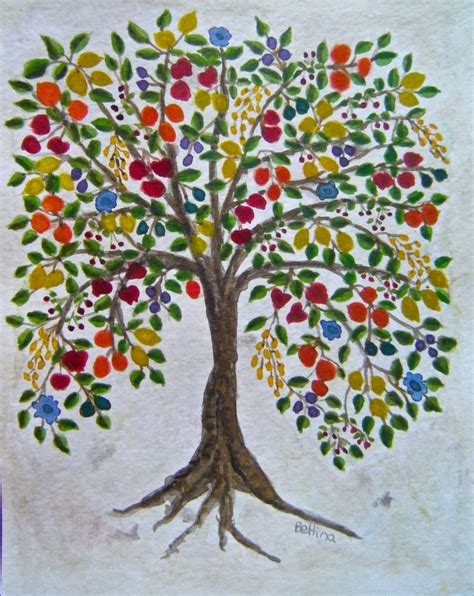 Tree of Life original Watercolor Painting in 2021 | Tree of life artwork, Tree of life painting ...