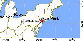 Caldwell, New Jersey (NJ) ~ population data, races, housing & economy