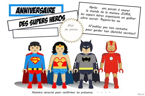 Carte Joyeux Anniversaire Super Heros | dasaquenguli blog