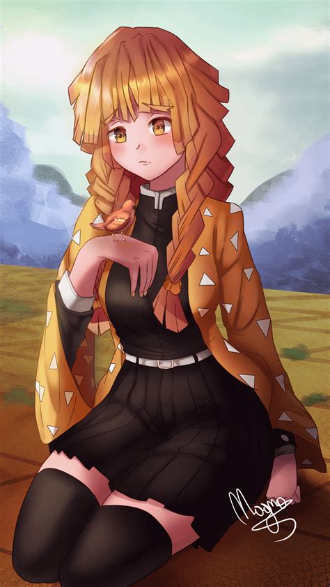 I made gender bend Zenitsu :v : r/KimetsuNoYaiba