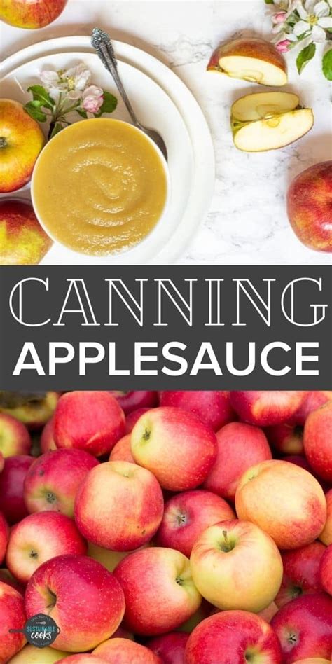 Canning Applesauce - How to Can Applesauce {Step by Step}