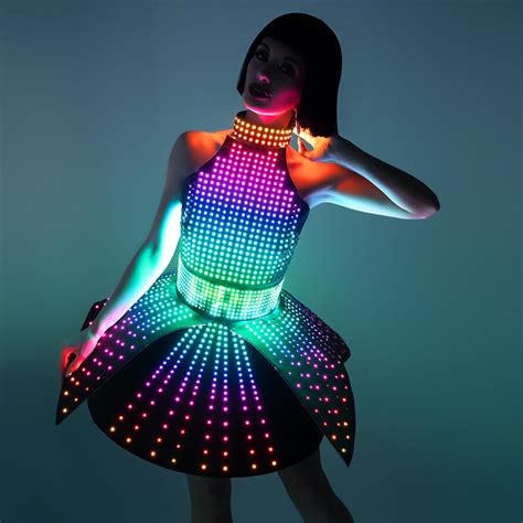 Luminous dress with custom lighting effects - by ETERESHOP