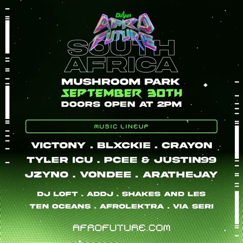 AFROFUTURE CELEBRATES AFRICAN CULTURE WITH IT’S RETURN TO SOUTH AFRICA ...