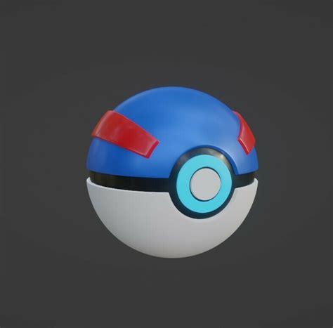 OBJ file Ultraball - Pokemon・3D printing idea to download・Cults