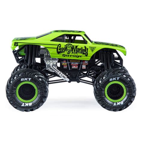 Spin Master - Monster Jam Monster Jam, Official Gas Monkey Monster Truck, Die Cast Vehicle, 1:24 ...