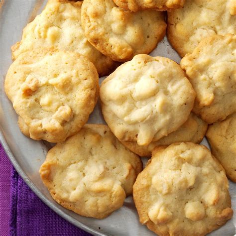 White Chocolate Macadamia Cookies Recipe | Taste of Home