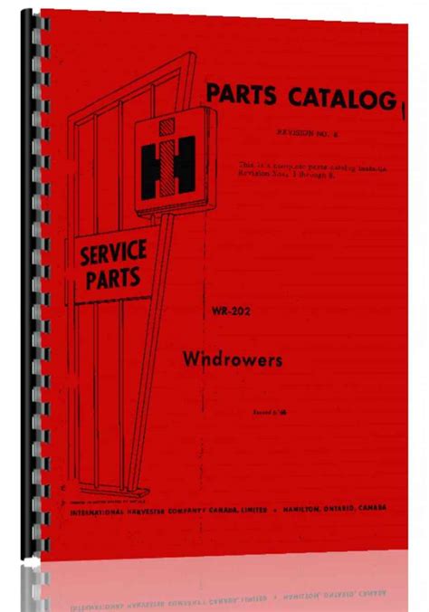 Farmall 200 Tractor Parts Manual