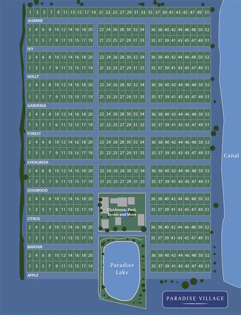 Map - Paradise Village