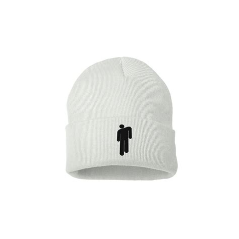 Billie Eilish Merch White Beanie - Billie Eilish | Store