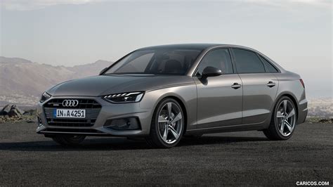 Audi A4 | 2020MY (Color:Terra Gray) | Front Three-Quarter