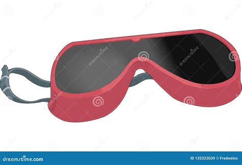 Safety Goggles Vector Illustration Stock Vector - Illustration of ...