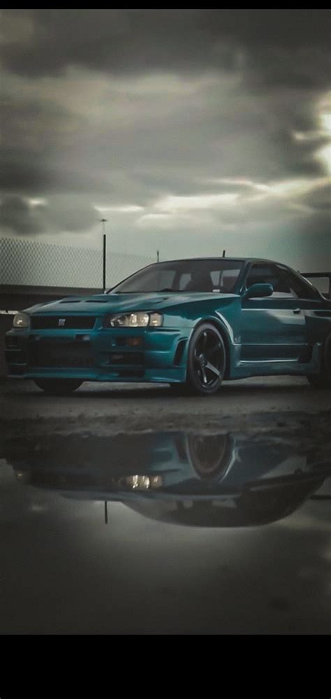 Nissan GTR R34, tokyo, gdm, gtr r34, japanese, car, japan, nissan skyline gtr r34, HD phone ...