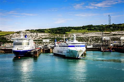 Dover ferry terminal Photograph by Chris Smith - Fine Art America