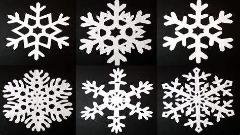 How to make 6 pointed PAPER SNOWFLAKES: EASY and AMAZING results! By ...