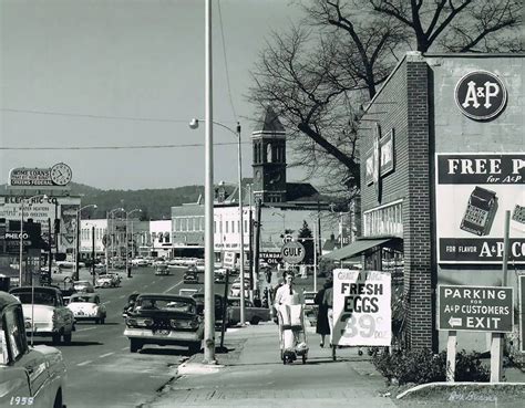 Broad Street - Rome GA - C1950s - Photo by Bill Bussey | Rome georgia, Rome history, Georgia history