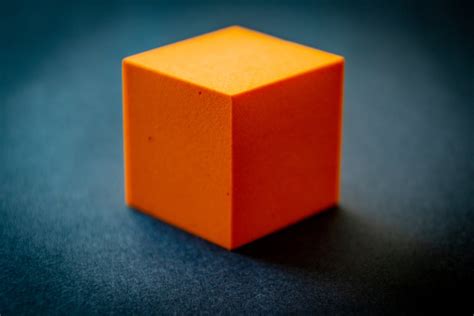 Orange Cube · Free Stock Photo