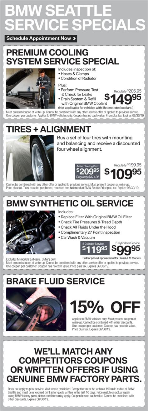 Seattle BMW Service Specials | BMW Seattle