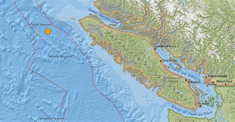 Earthquakes Vancouver Island - YunuYsacor