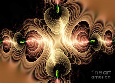 Caribbean Wave - The Beauty Of Simple Fractals Digital Art by Vidka Art