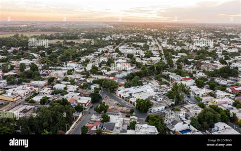 Guasave, Sinaloa, Mexico. Aerial view. (Photo by Luis Gutierrez / Norte Photo Stock Photo - Alamy