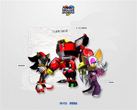 Shadow of a Hedgehog ./ Desktop ./ Sonic Heroes Wallpapers