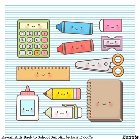 Draw So Cute School Supplies 2