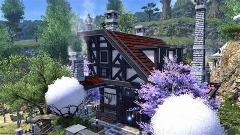 [Housing] S Size House “Small Forge’s Walls”, a cute blacksmith’s house full of steam | 【FF14 ...