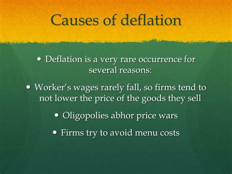 presentation on deflation