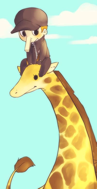 kaku and a giraffe and the sky by 021 on deviantART | Piecings, One piece, One piece anime