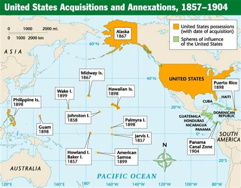 Us Imperialism Map - Map of us imperialism | Study fun, Us map, Map