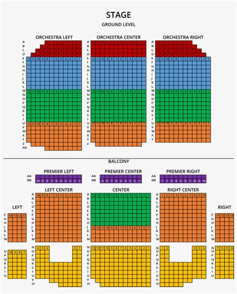 Pantages Theater Seating Chart Tacoma | Cabinets Matttroy