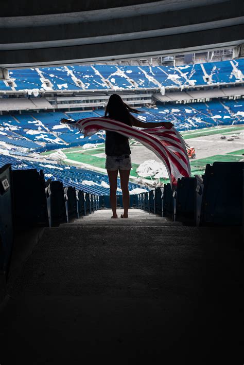 Pontiac Silverdome urban exploration. Photographs by Jenae Lien