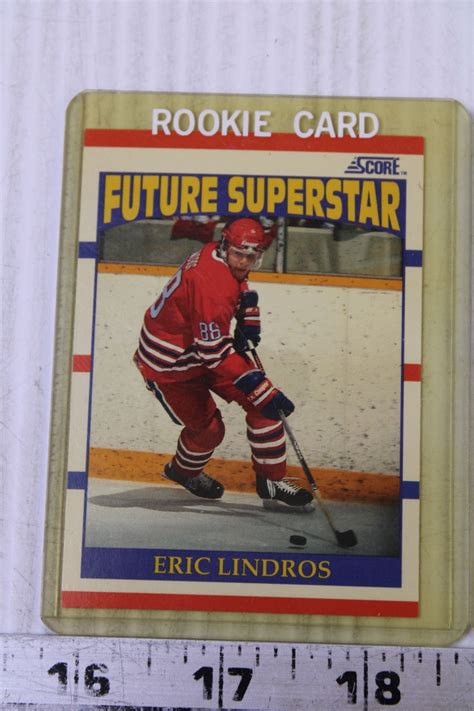 Eric Lindros and Pavel Bure Hockey Cards - Bodnarus Auctioneering