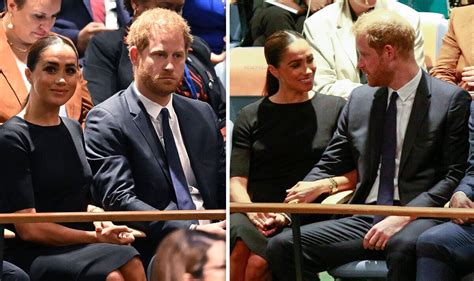 Meghan Markle offered Prince Harry encouragement and support as he gave UN speech | Express.co.uk